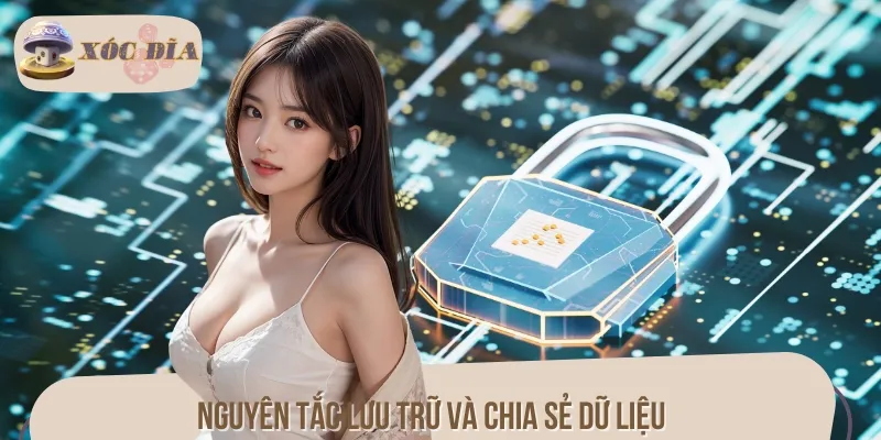Nguyên tắc lưu trữ và chia sẻ dữ liệu trong chính sách bảo mật
