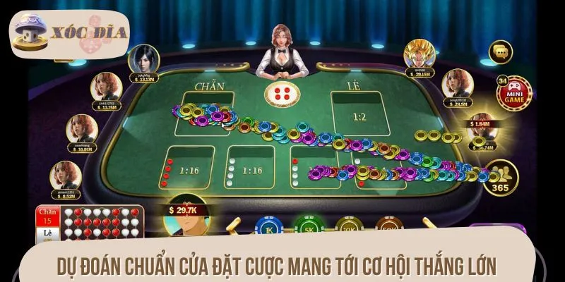 Dự đoán chuẩn cửa đặt cược mang tới cơ hội thắng lớn