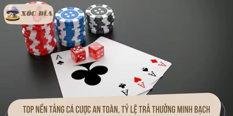 Top nền tảng cá cược an toàn, tỷ lệ trả thưởng minh bạch